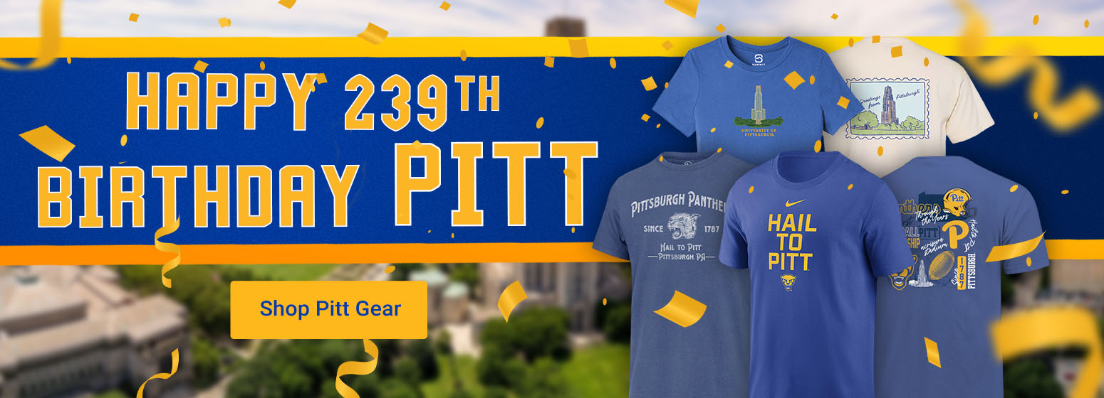Happy 239th Birthday Pitt | Shop Pitt Gear